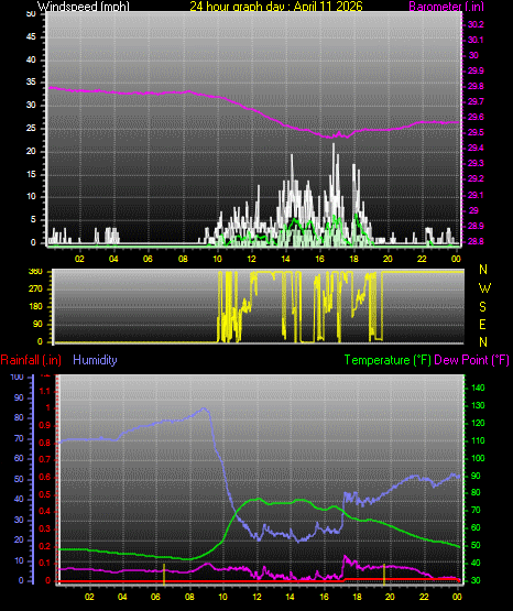 24 Hour Graph for Day 11