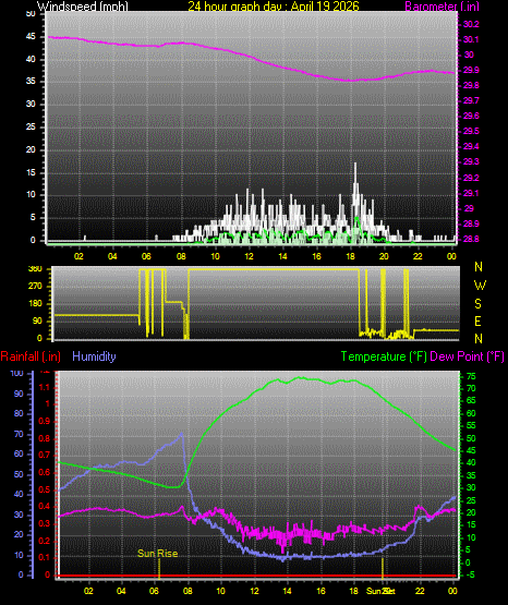 24 Hour Graph for Day 19